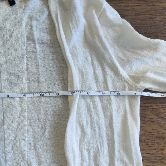 *Theory Cream Lightweight Knit Cardigan – S - Picture 7 of 7